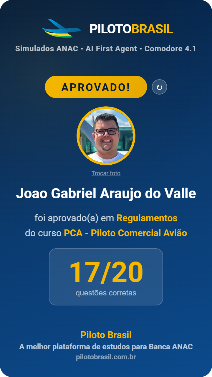 Joao Gabriel Araujo do Valle aprovado