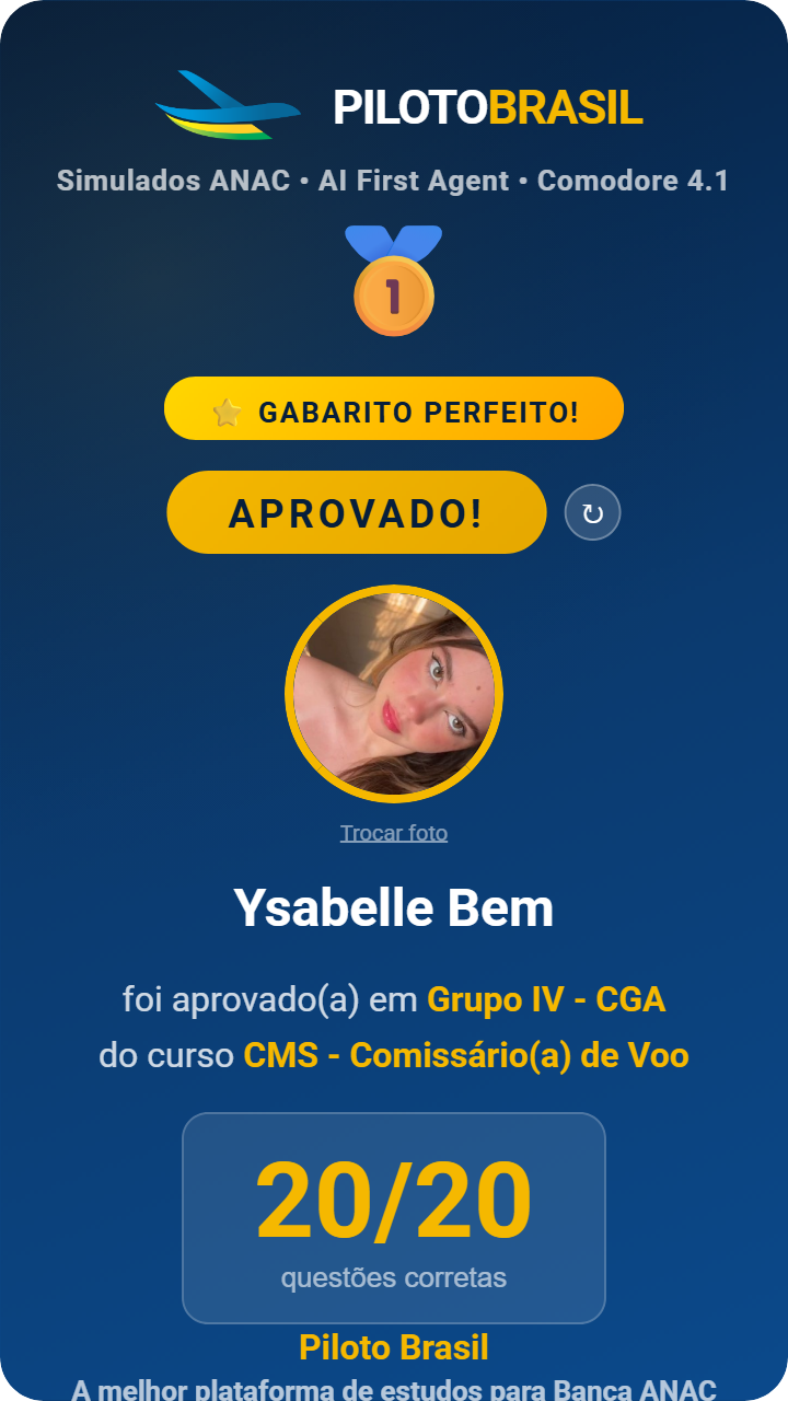 Ysabelle Bem aprovado