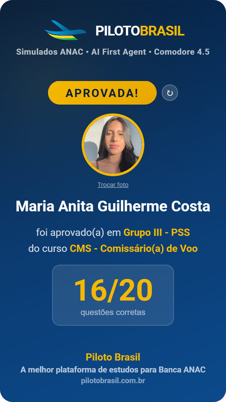 Maria Anita Guilherme Costa aprovado