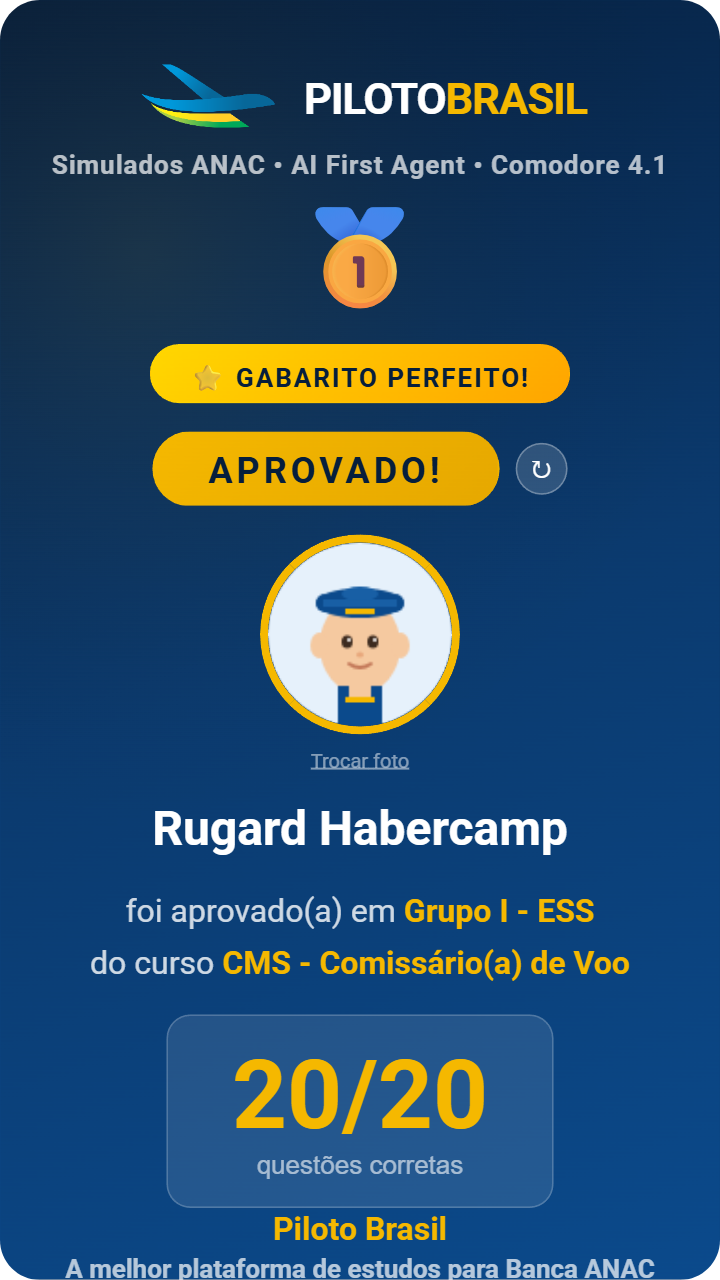 Rugard Habercamp aprovado