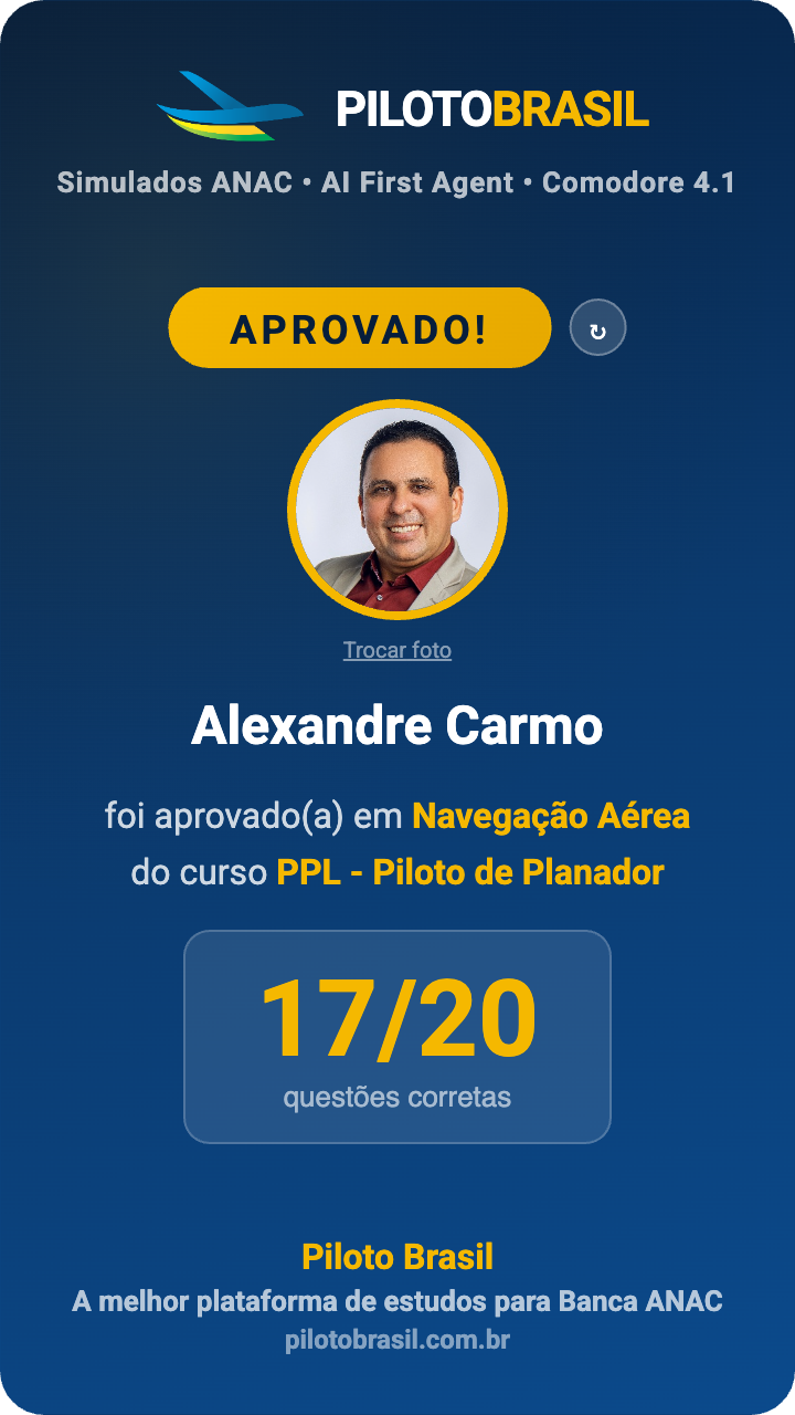 Alexandre Carmo aprovado
