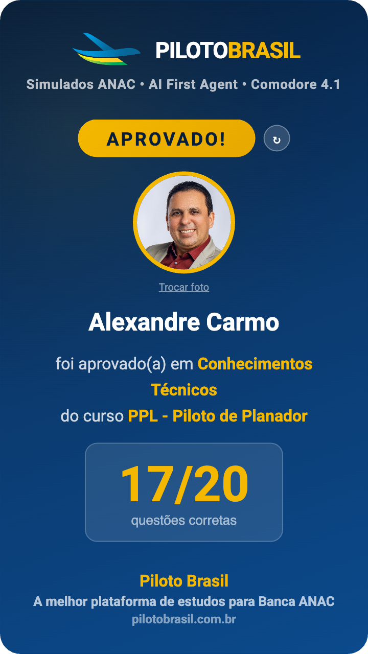 Alexandre Carmo aprovado