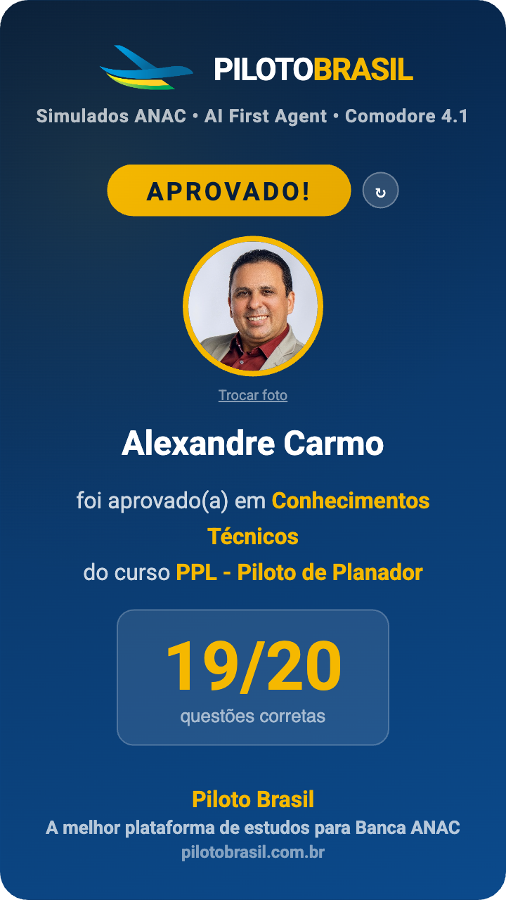 Alexandre Carmo aprovado