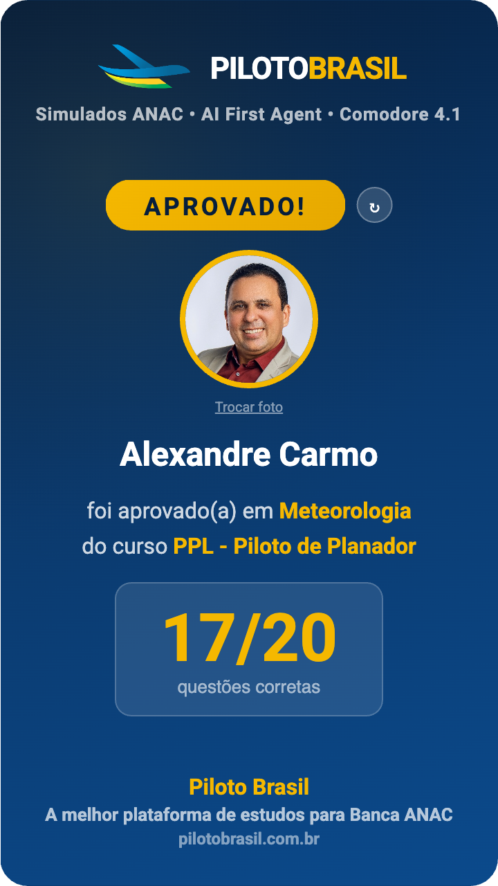 Alexandre Carmo aprovado