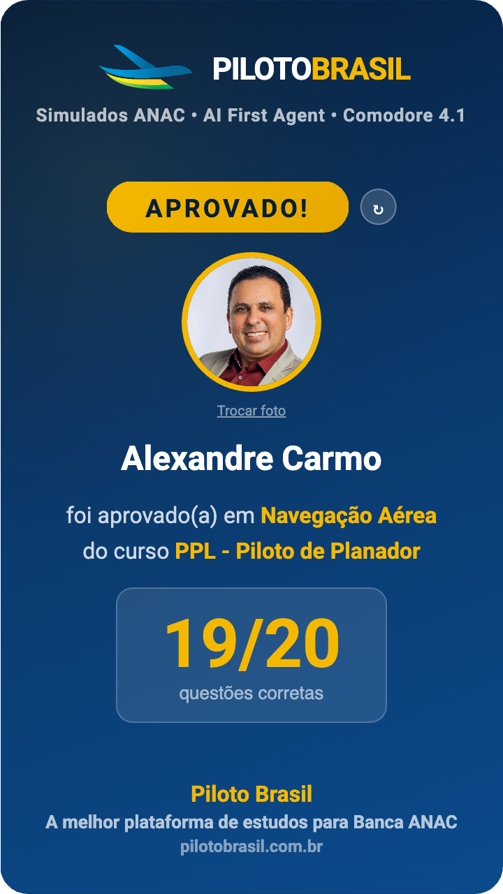 Alexandre Carmo aprovado