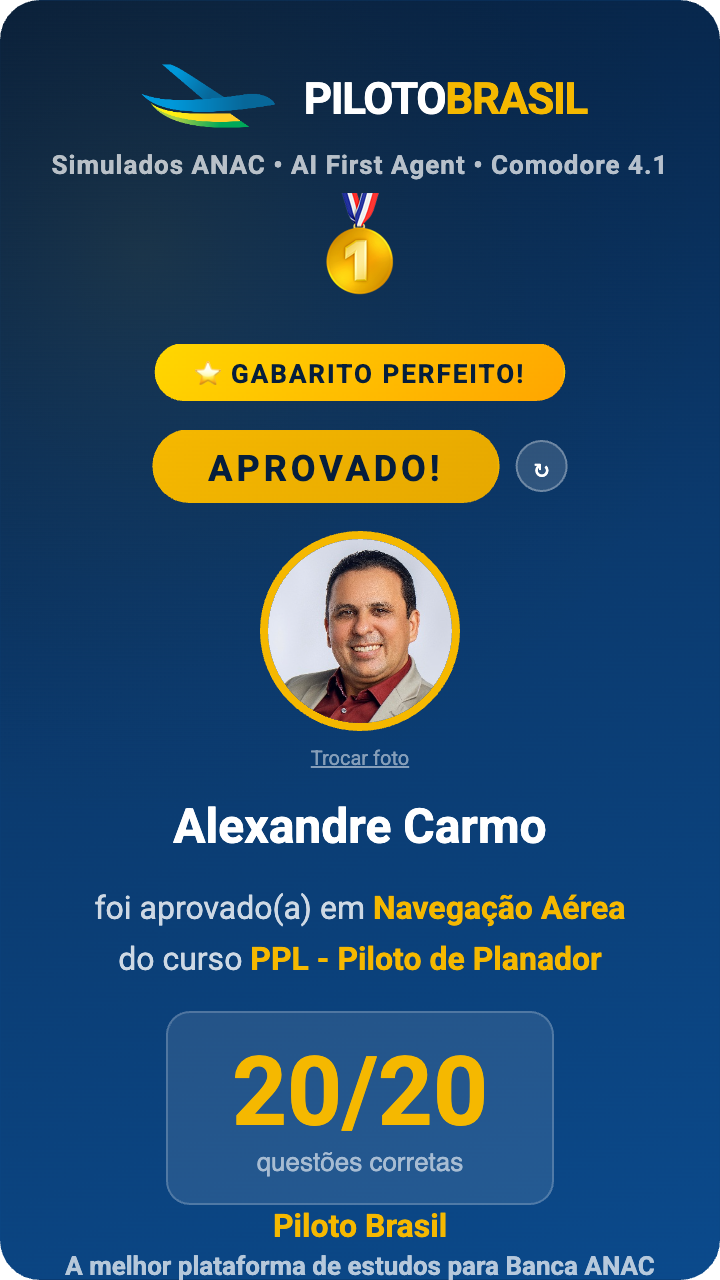Alexandre Carmo aprovado