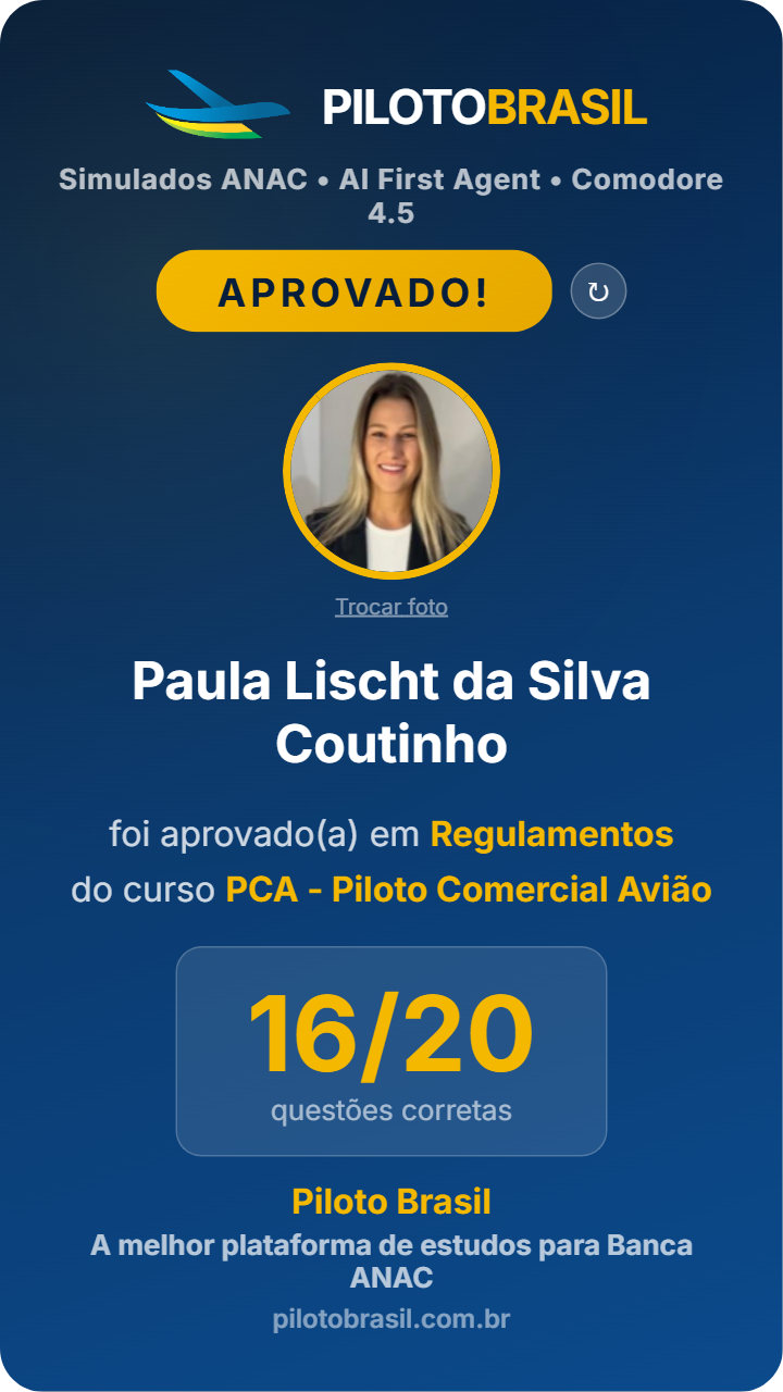 Paula Lischt da Silva Coutinho aprovado