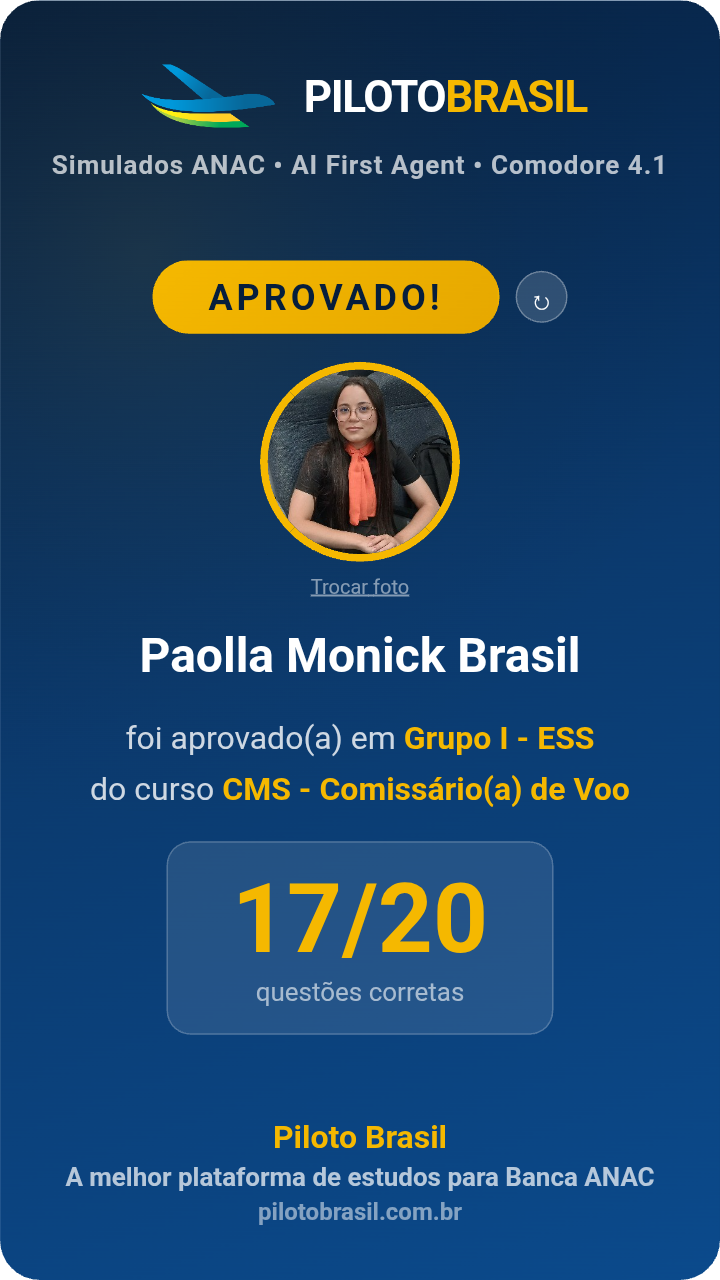 Paolla Monick Brasil aprovado