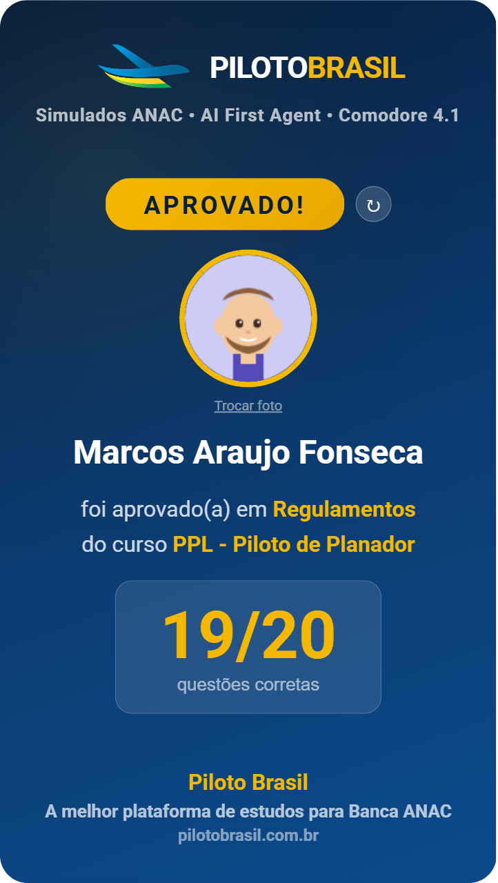Marcos Araujo Fonseca aprovado