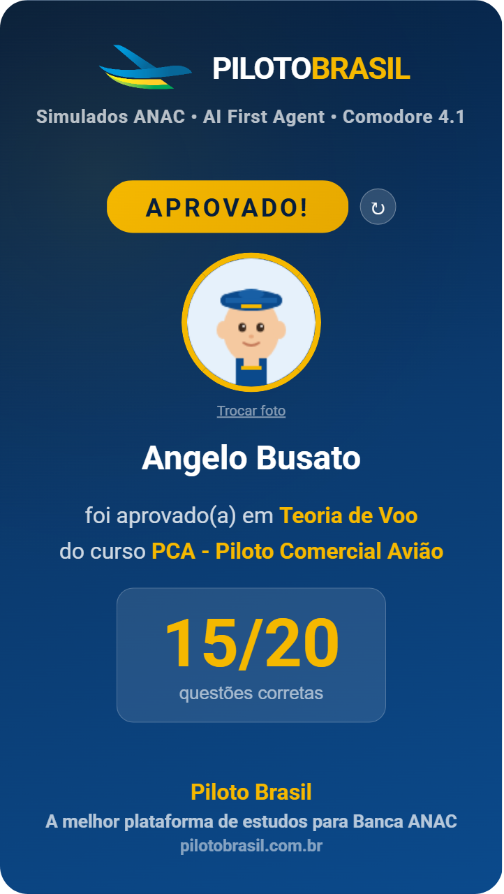 Angelo Busato aprovado