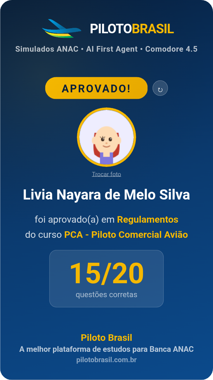 Livia Nayara de Melo Silva aprovado