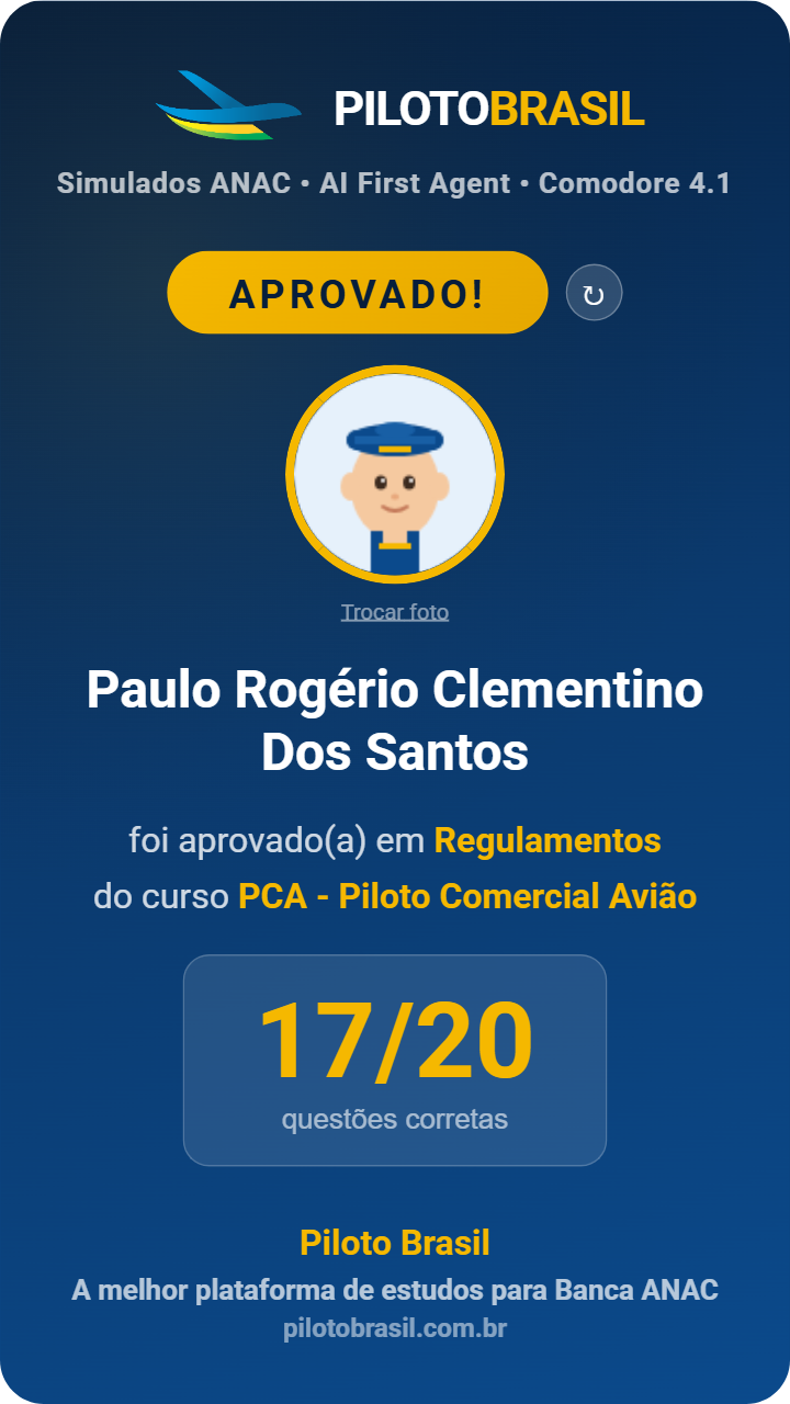 Paulo Rogério Clementino Dos Santos aprovado