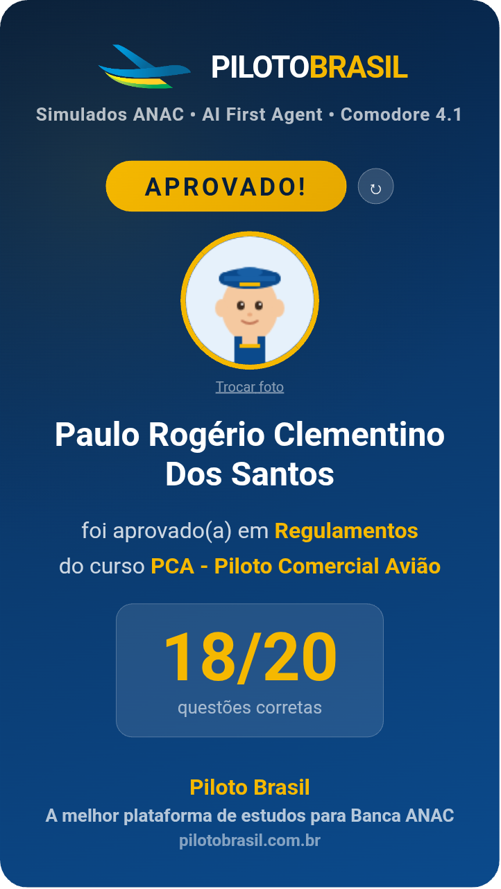 Paulo Rogério Clementino Dos Santos aprovado