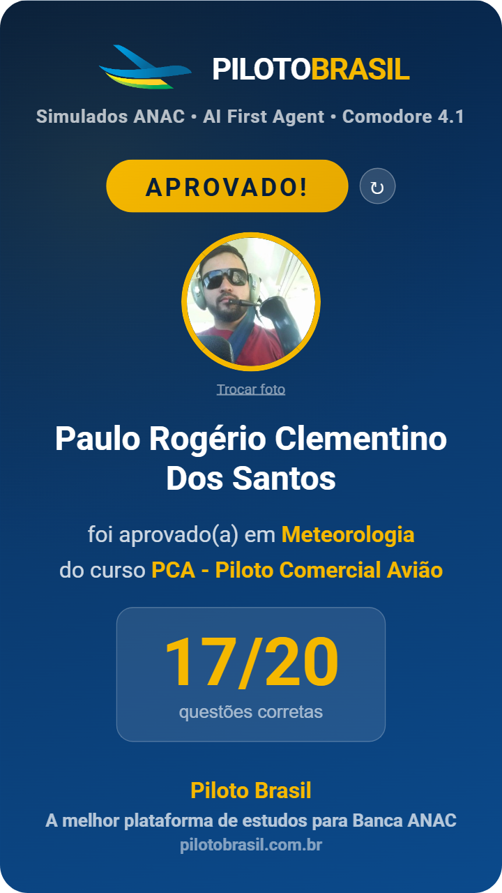 Paulo Rogério Clementino Dos Santos aprovado