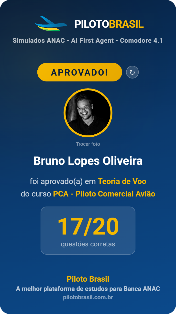 Bruno Lopes Oliveira aprovado