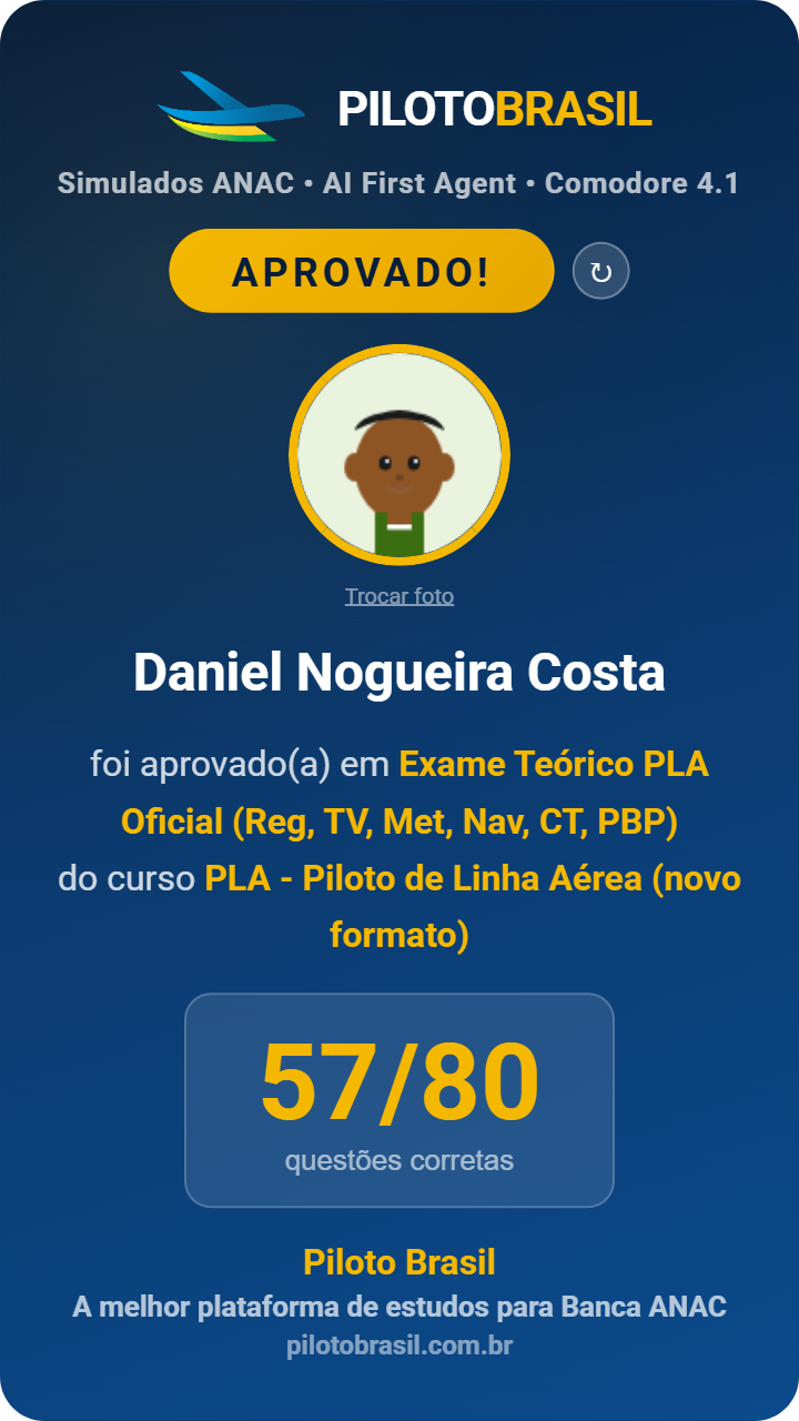 Daniel Nogueira Costa aprovado