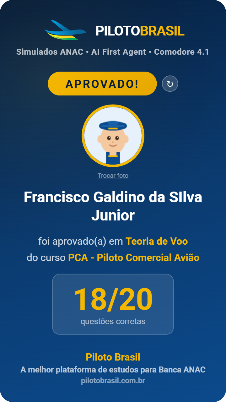 Francisco Galdino da SIlva Junior aprovado