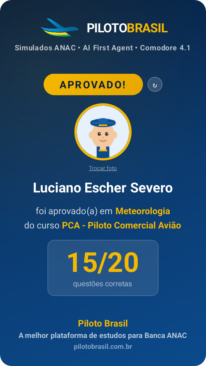 Luciano Escher Severo aprovado