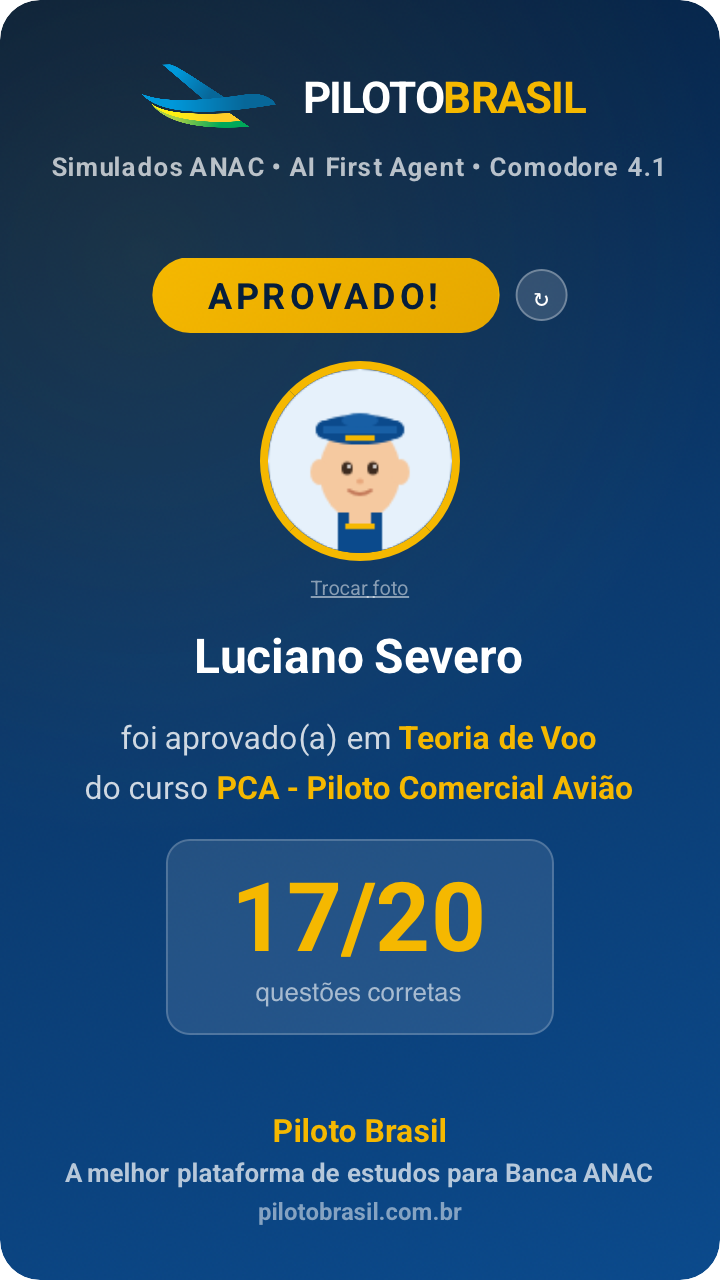 Luciano Severo aprovado