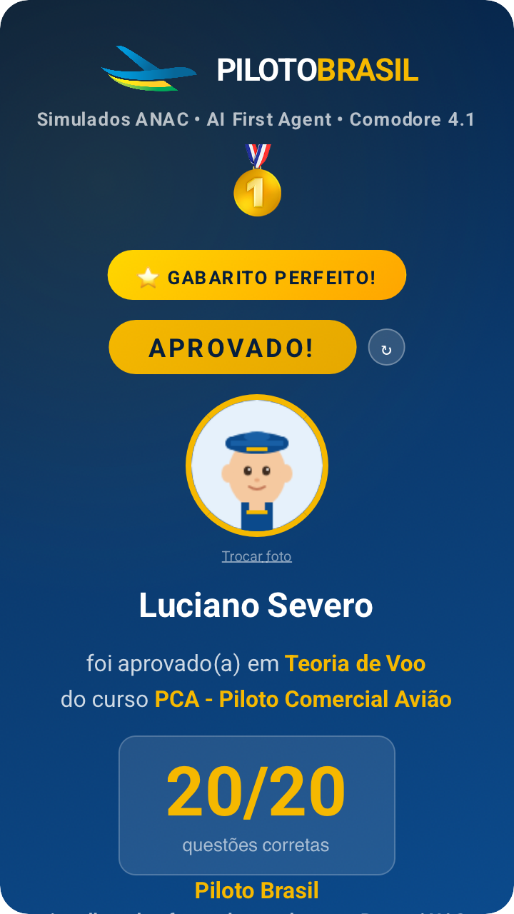 Luciano Severo aprovado