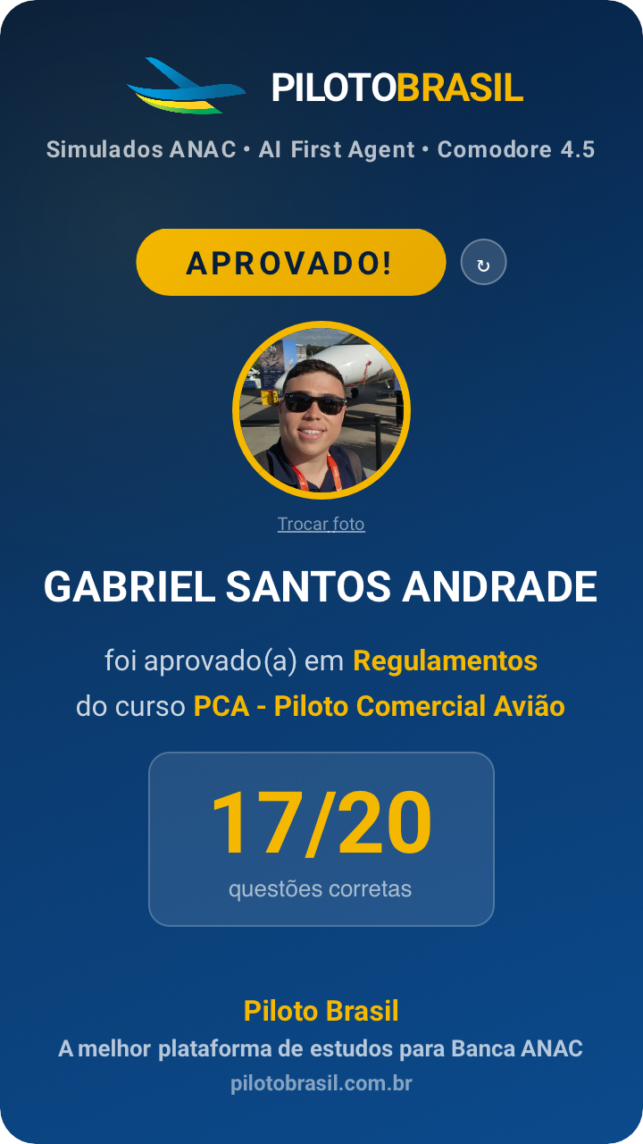 GABRIEL SANTOS ANDRADE aprovado