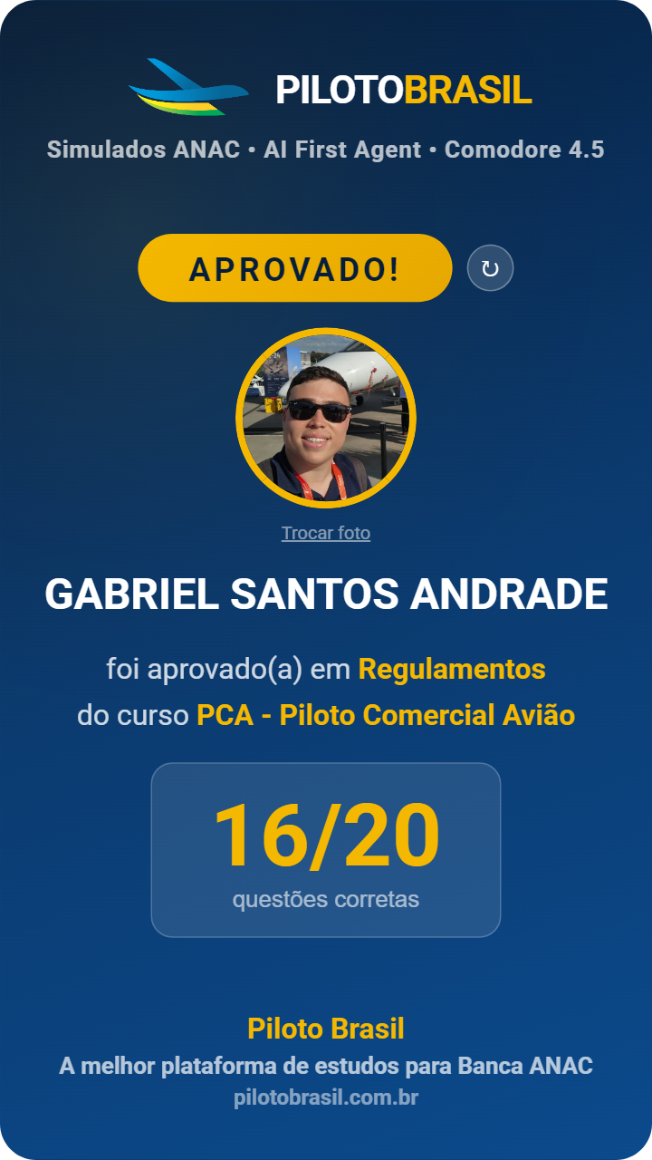 GABRIEL SANTOS ANDRADE aprovado