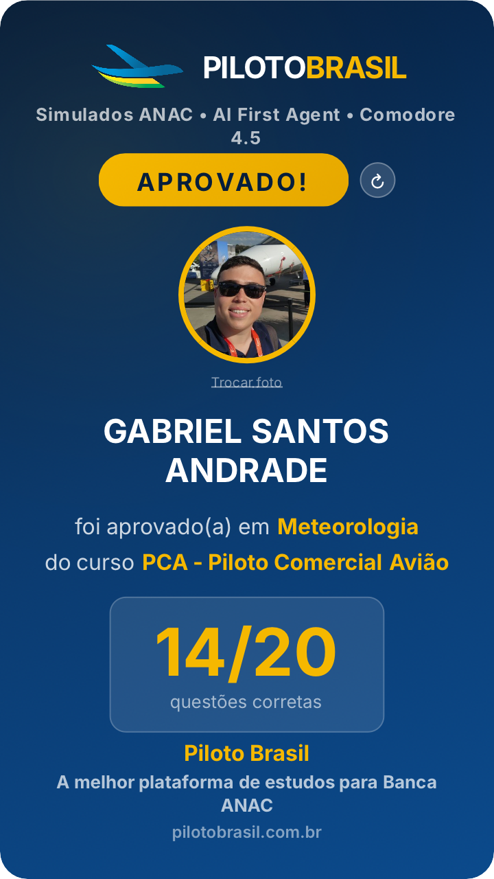 GABRIEL SANTOS ANDRADE aprovado