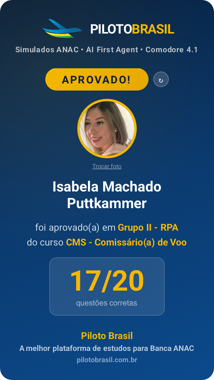 Isabela Machado Puttkammer aprovado