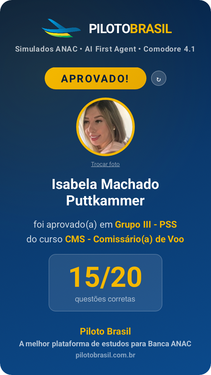 Isabela Machado Puttkammer aprovado