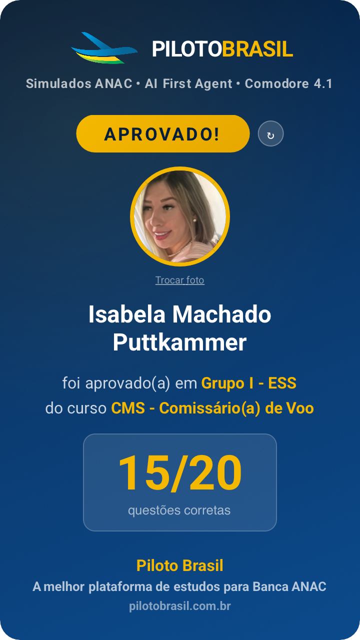 Isabela Machado Puttkammer aprovado