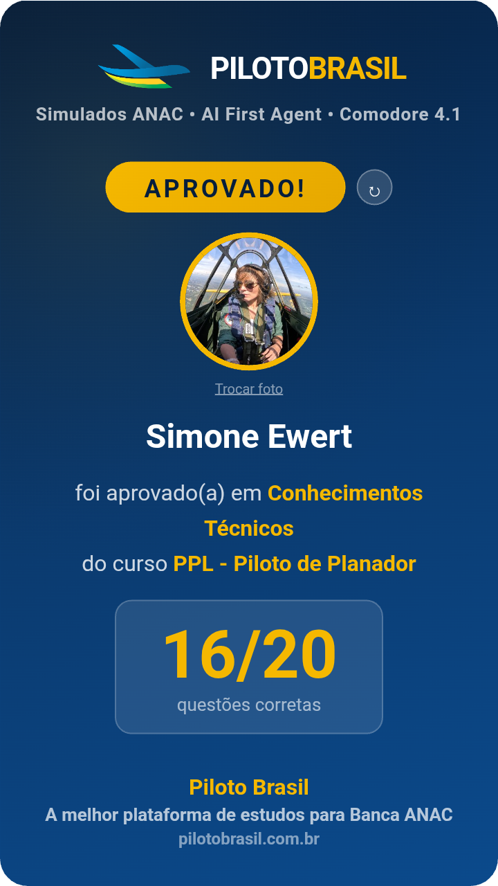 Simone Ewert aprovado
