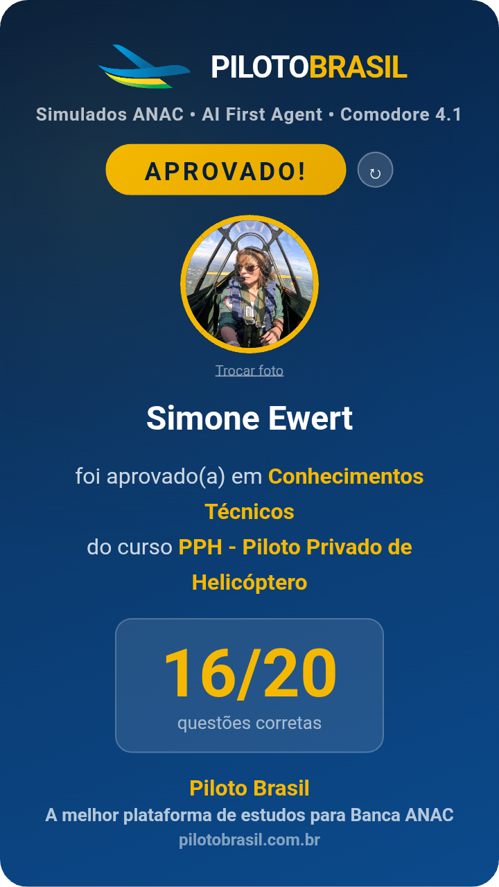 Simone Ewert aprovado