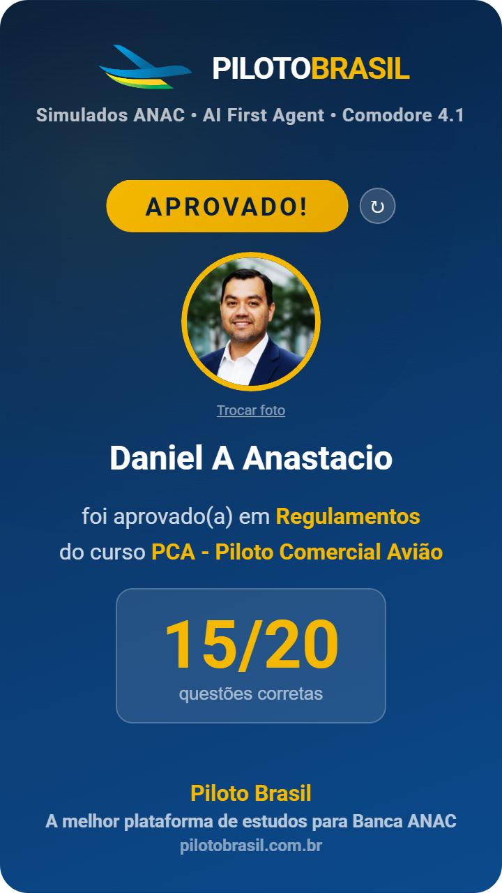 Daniel A Anastacio aprovado