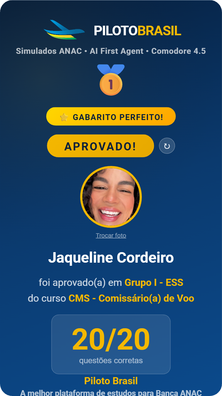 Jaqueline Cordeiro aprovado