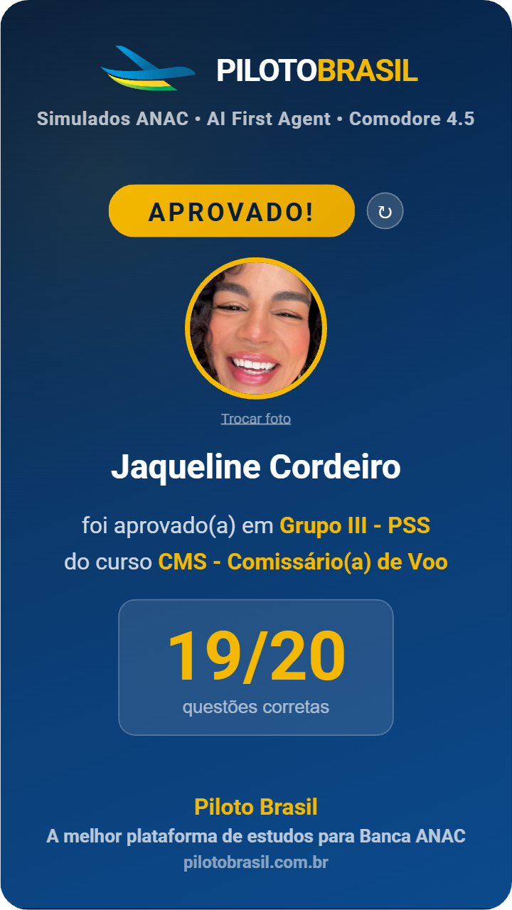 Jaqueline Cordeiro aprovado