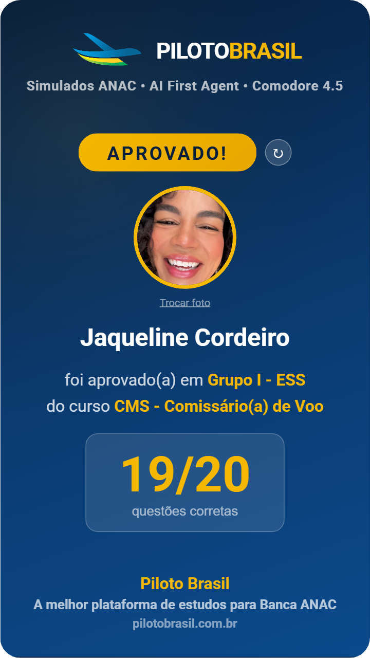 Jaqueline Cordeiro aprovado