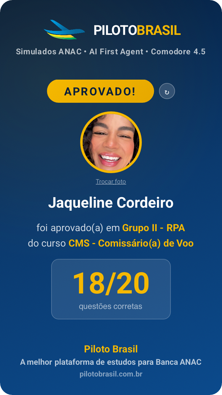 Jaqueline Cordeiro aprovado