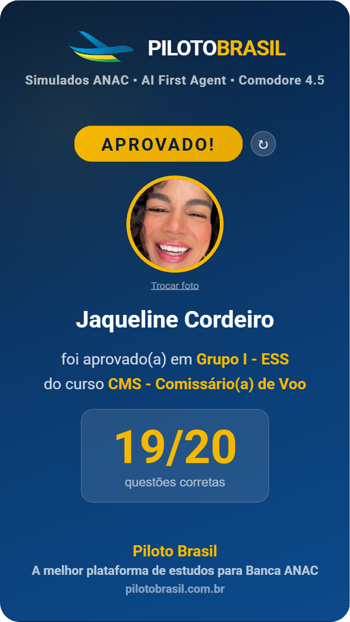 Jaqueline Cordeiro aprovado