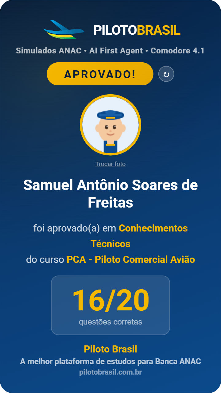 Samuel Antônio Soares de Freitas aprovado