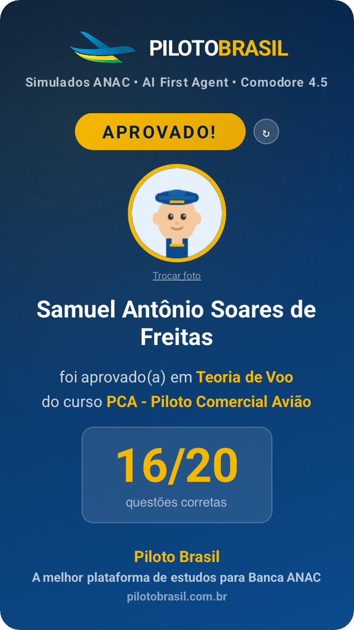 Samuel Antônio Soares de Freitas aprovado