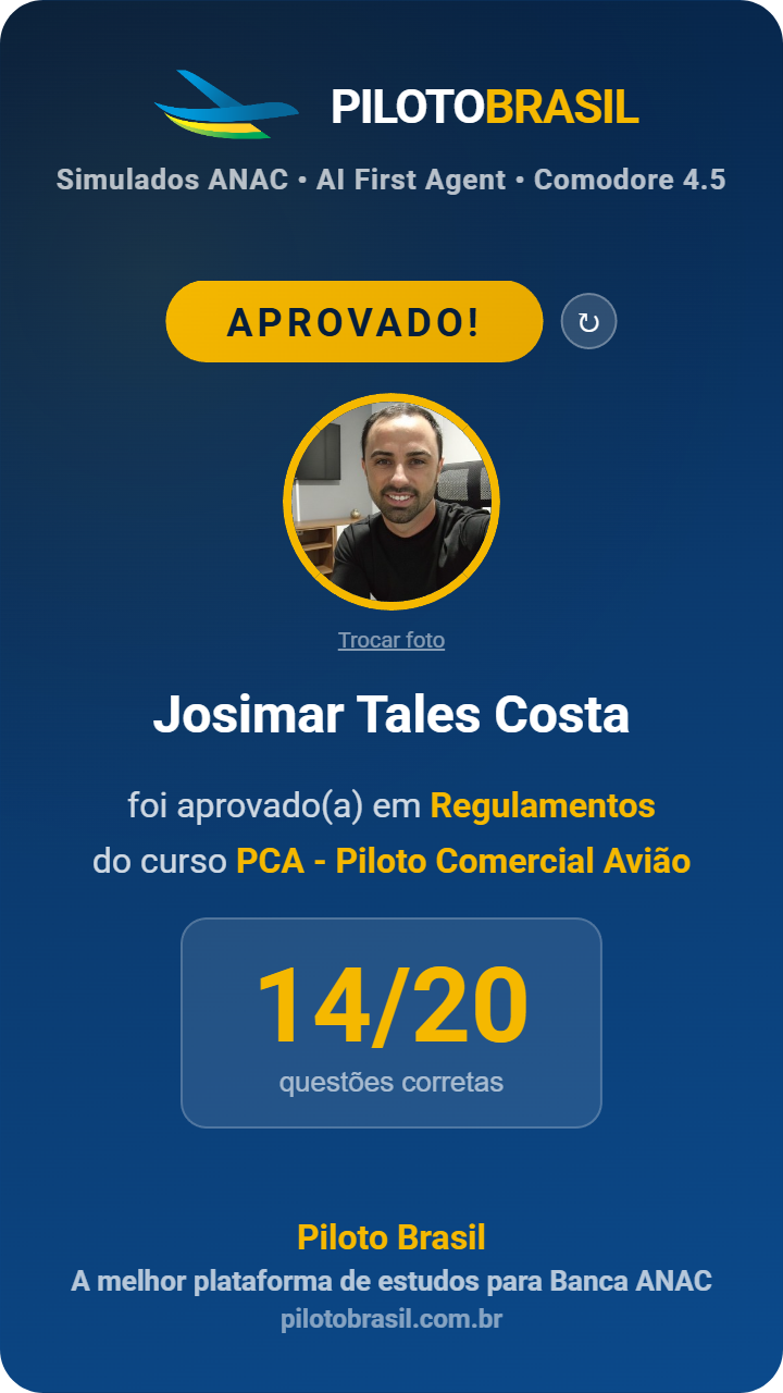 Josimar Tales Costa aprovado