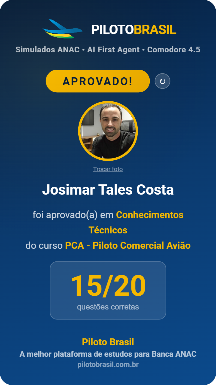 Josimar Tales Costa aprovado