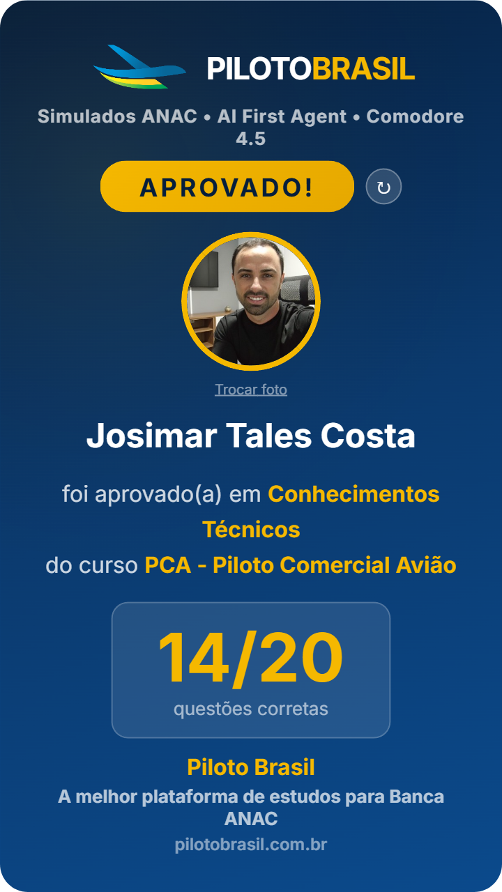 Josimar Tales Costa aprovado