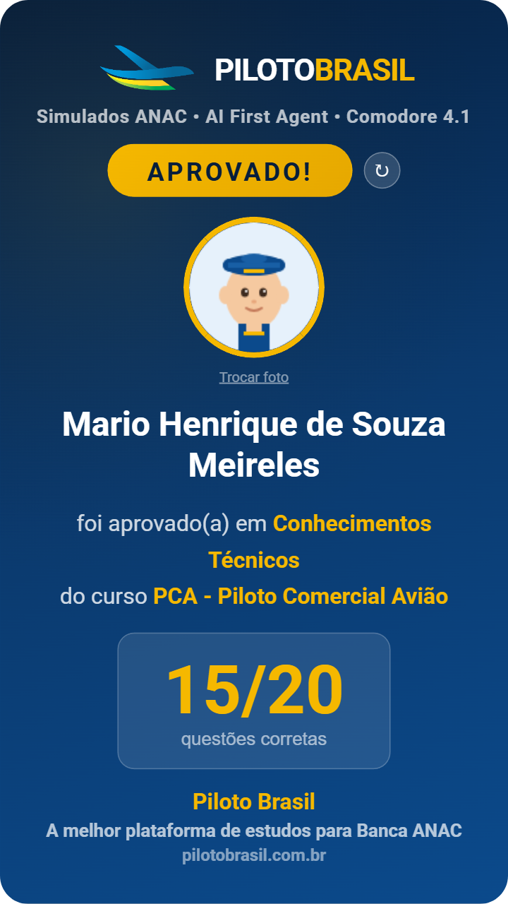 Mario Henrique de Souza Meireles aprovado