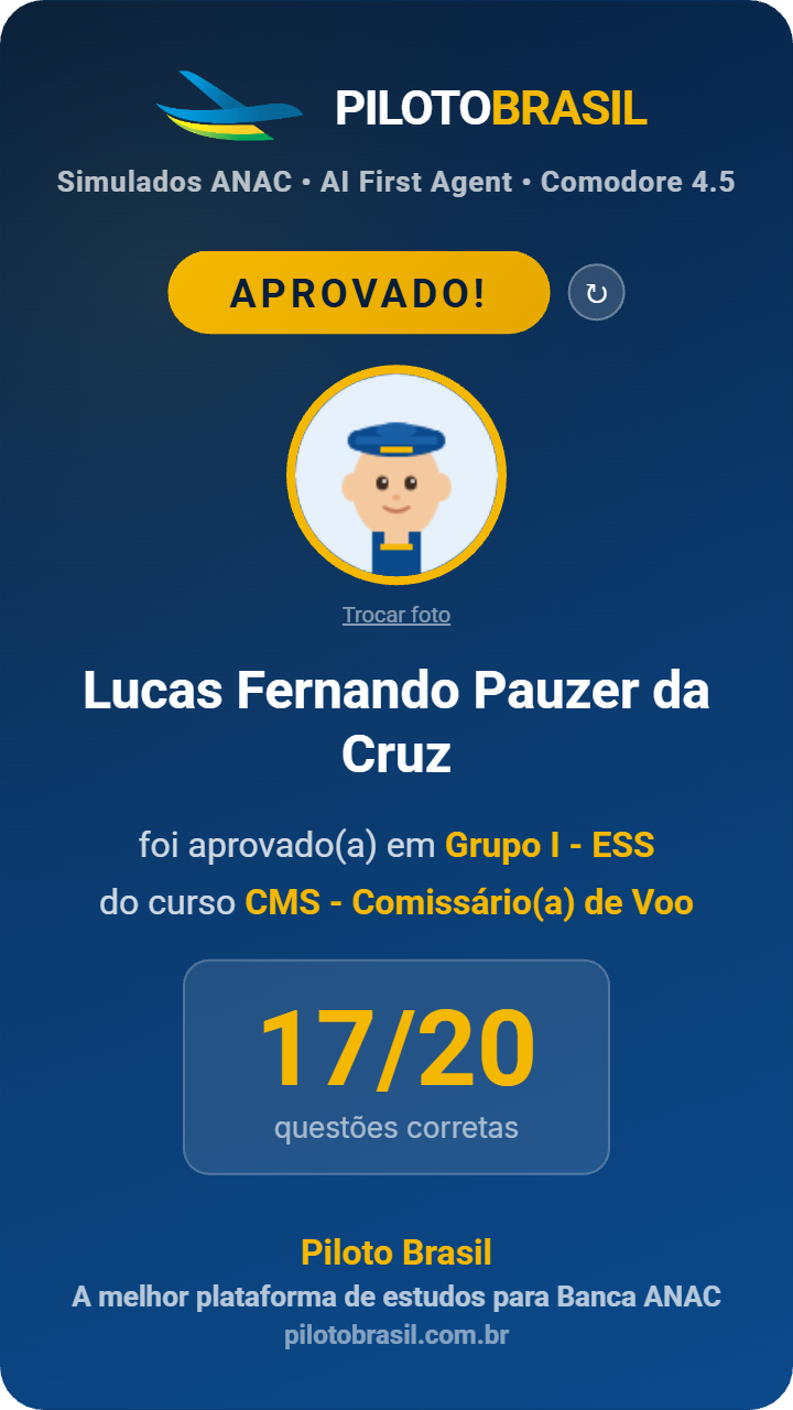 Lucas Fernando Pauzer da Cruz aprovado