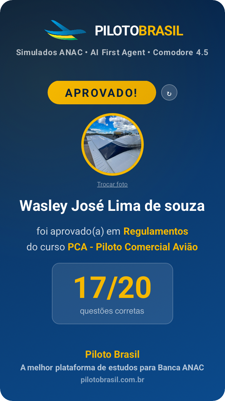 Wasley José Lima de souza aprovado