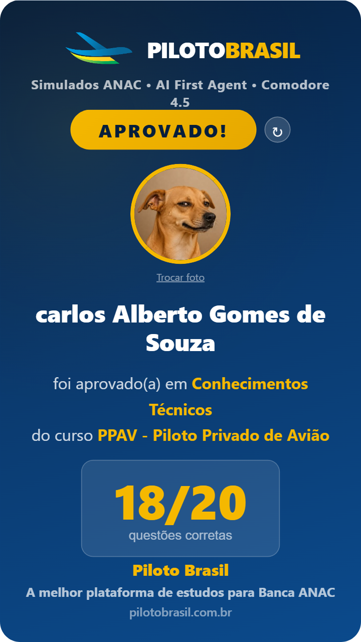 carlos Alberto Gomes de Souza aprovado