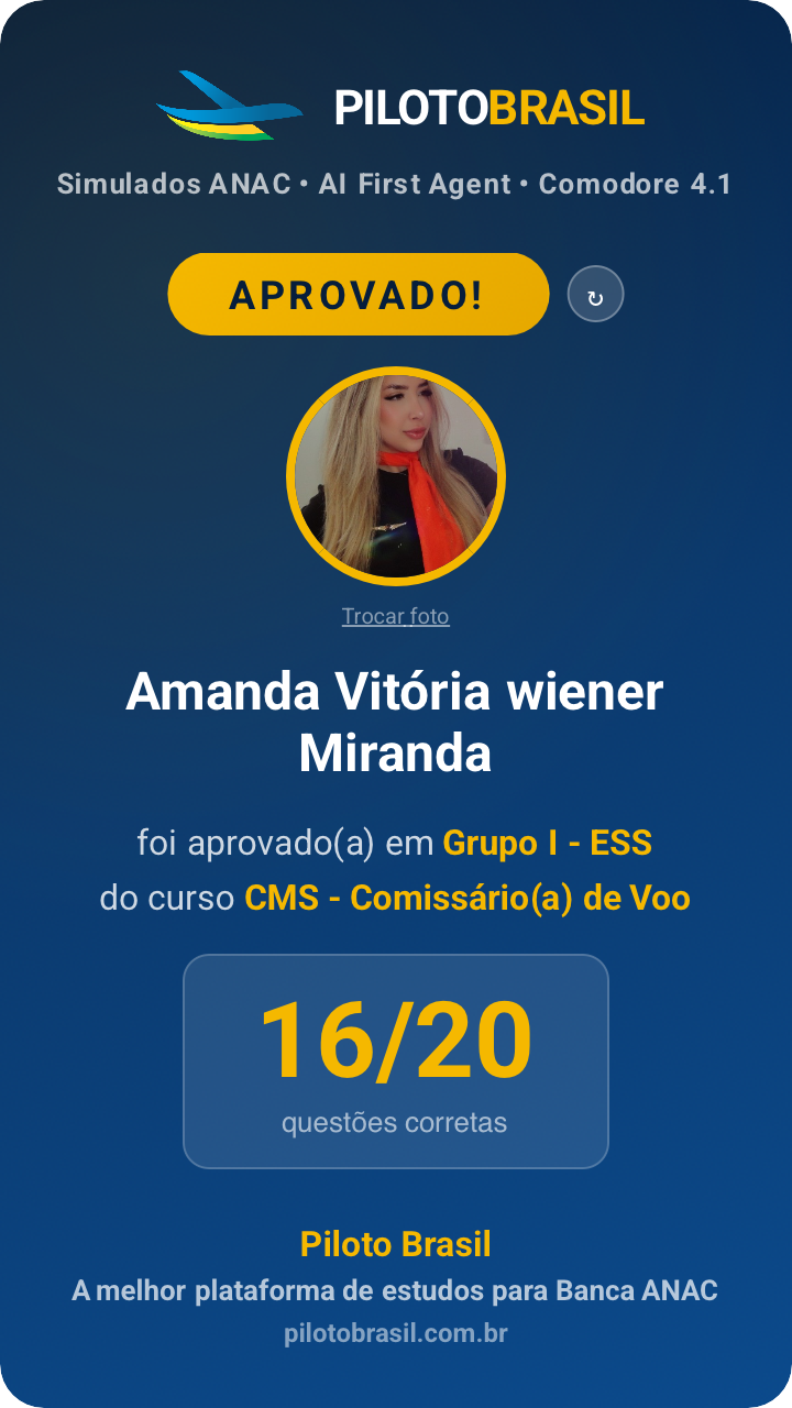 Amanda Vitória wiener Miranda aprovado