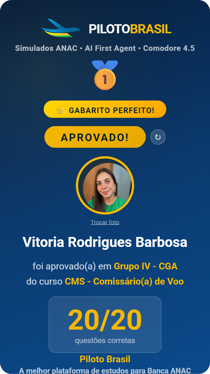 Vitoria Rodrigues Barbosa aprovado