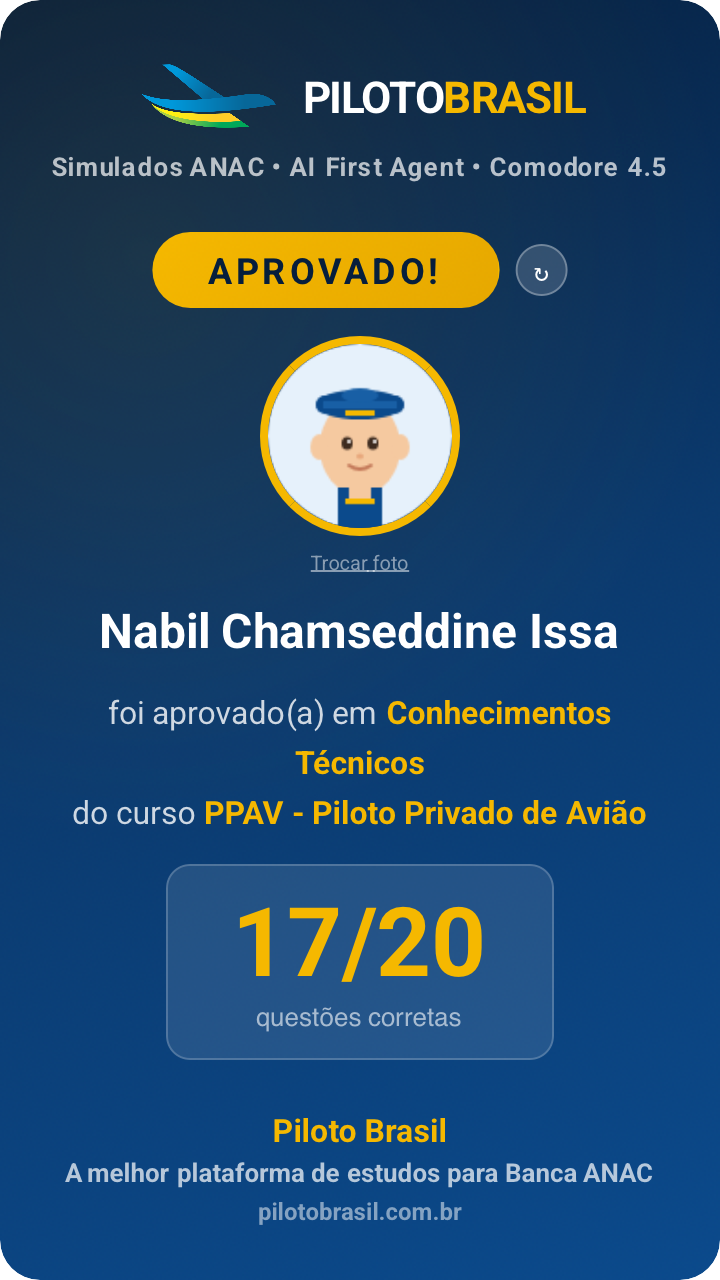 Nabil Chamseddine Issa aprovado